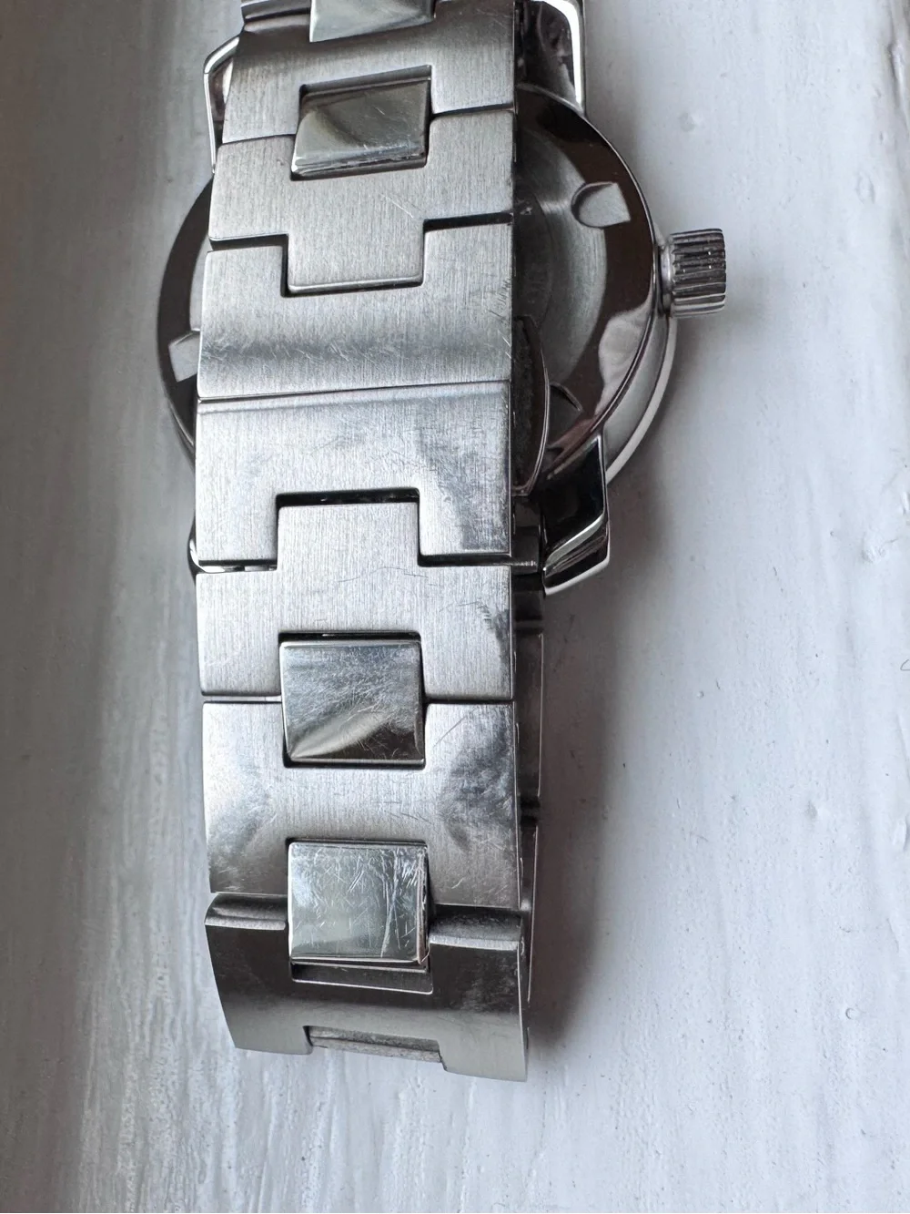 Movado Bold Stainless Steel Watch